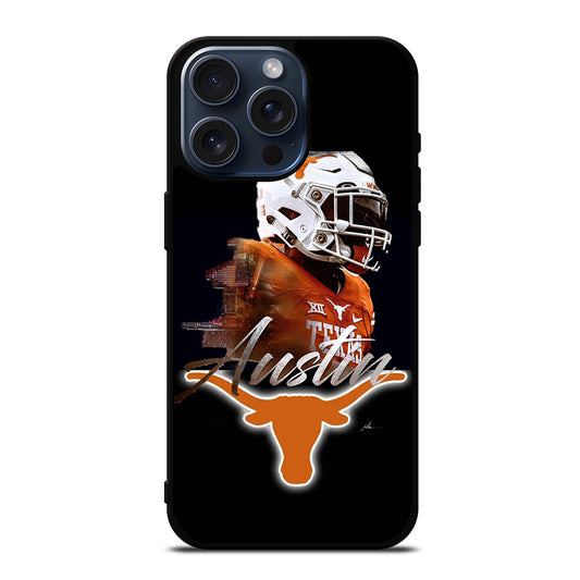 TEXAS LONGHORNS FOOTBALL iPhone 15 Pro Max Case Cover