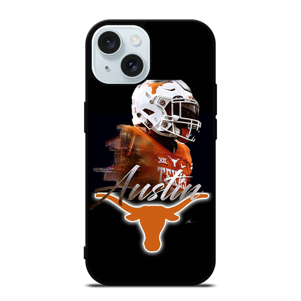 TEXAS LONGHORNS FOOTBALL iPhone 15 Case Cover
