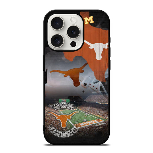 TEXAS LONGHORNS SYMBOL iPhone 15 Pro Case Cover