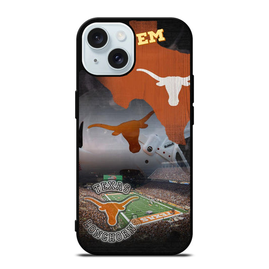 TEXAS LONGHORNS SYMBOL iPhone 15 Case Cover