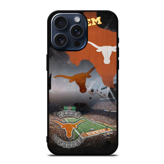 TEXAS LONGHORNS SYMBOL iPhone 15 Pro Max Case Cover