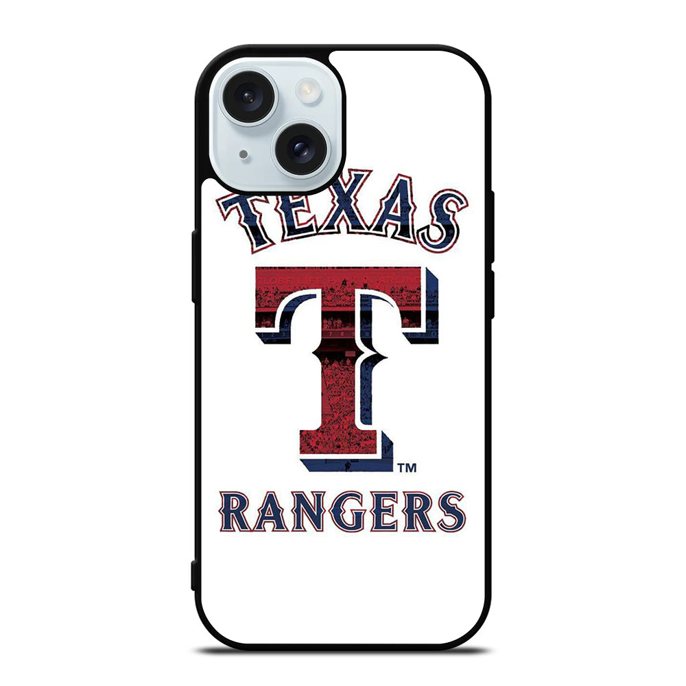 TEXAS RANGERS LOGO MLB BASEBALL iPhone 15 Case Cover