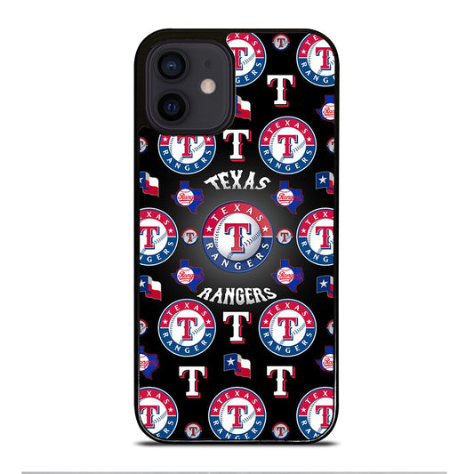TEXAS RANGERS PATTERN LOGO iPhone 12 Mini Case Cover
