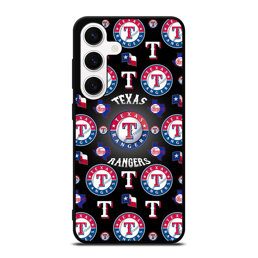 TEXAS RANGERS PATTERN LOGO Samsung Galaxy S24 Case Cover
