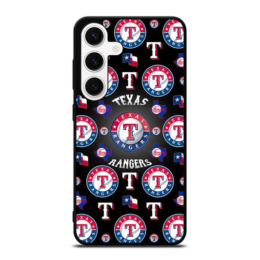 TEXAS RANGERS PATTERN LOGO Samsung Galaxy S24 Case Cover
