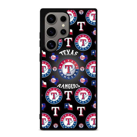 TEXAS RANGERS PATTERN LOGO Samsung Galaxy S24 Ultra Case Cover