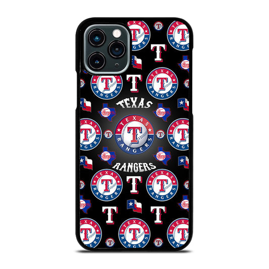 TEXAS RANGERS PATTERN LOGO iPhone 11 Pro Case Cover