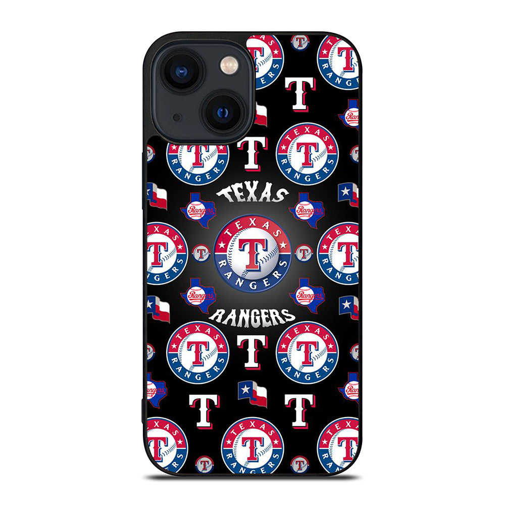 TEXAS RANGERS PATTERN LOGO iPhone 14 Plus Case Cover
