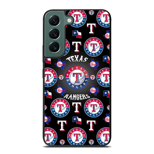 TEXAS RANGERS PATTERN LOGO Samsung Galaxy S22 Case Cover