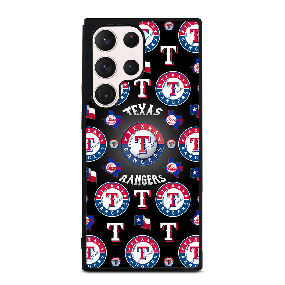 TEXAS RANGERS PATTERN LOGO Samsung Galaxy S23 Ultra Case Cover