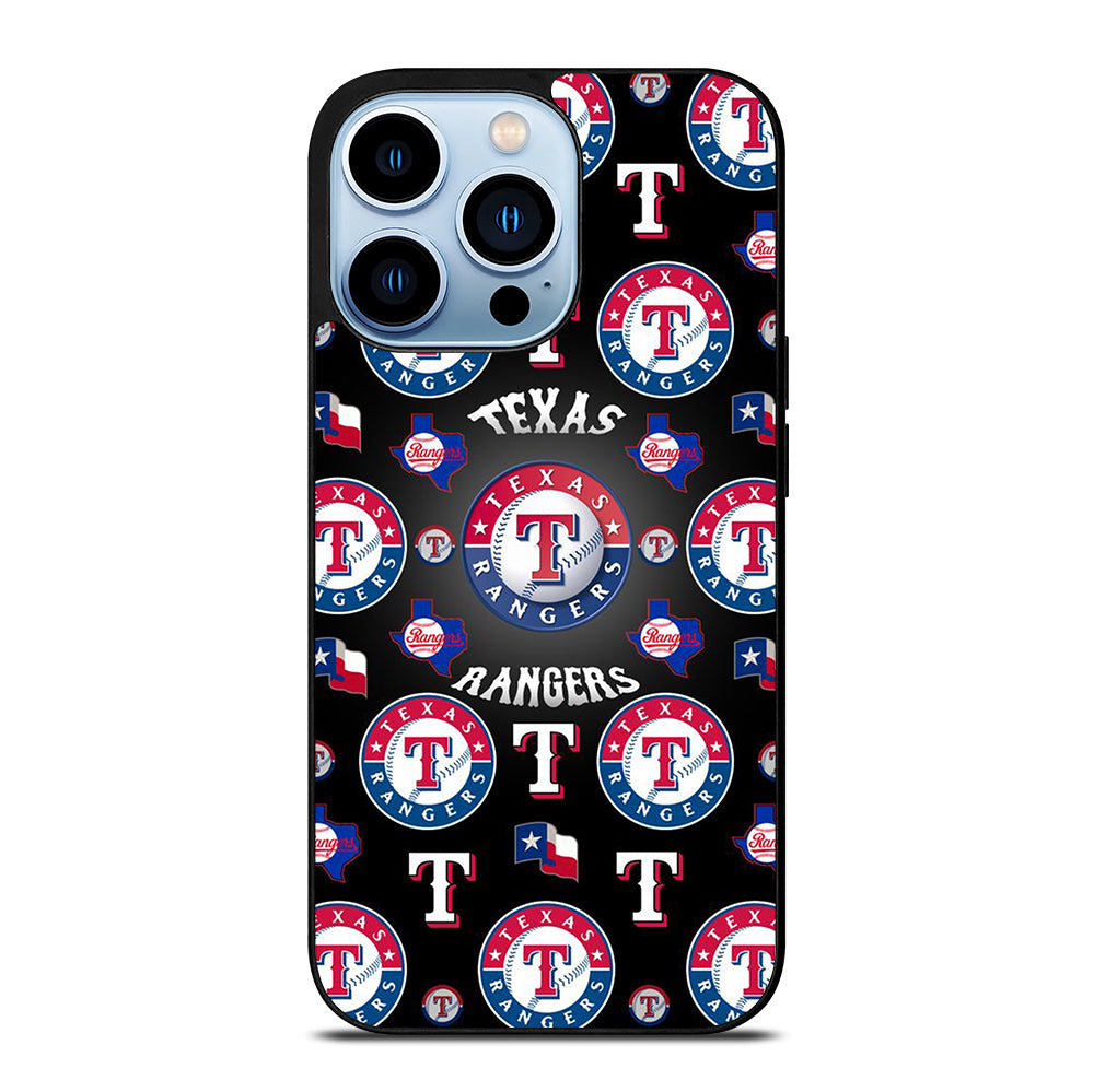 TEXAS RANGERS PATTERN LOGO iPhone 13 Pro Max Case Cover