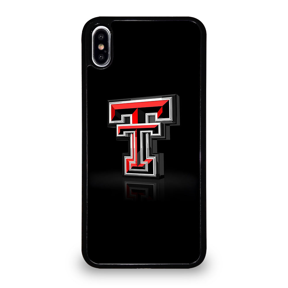 TEXAS TECH FOOTBALL EMBLEM iPhone XS Max Case Cover