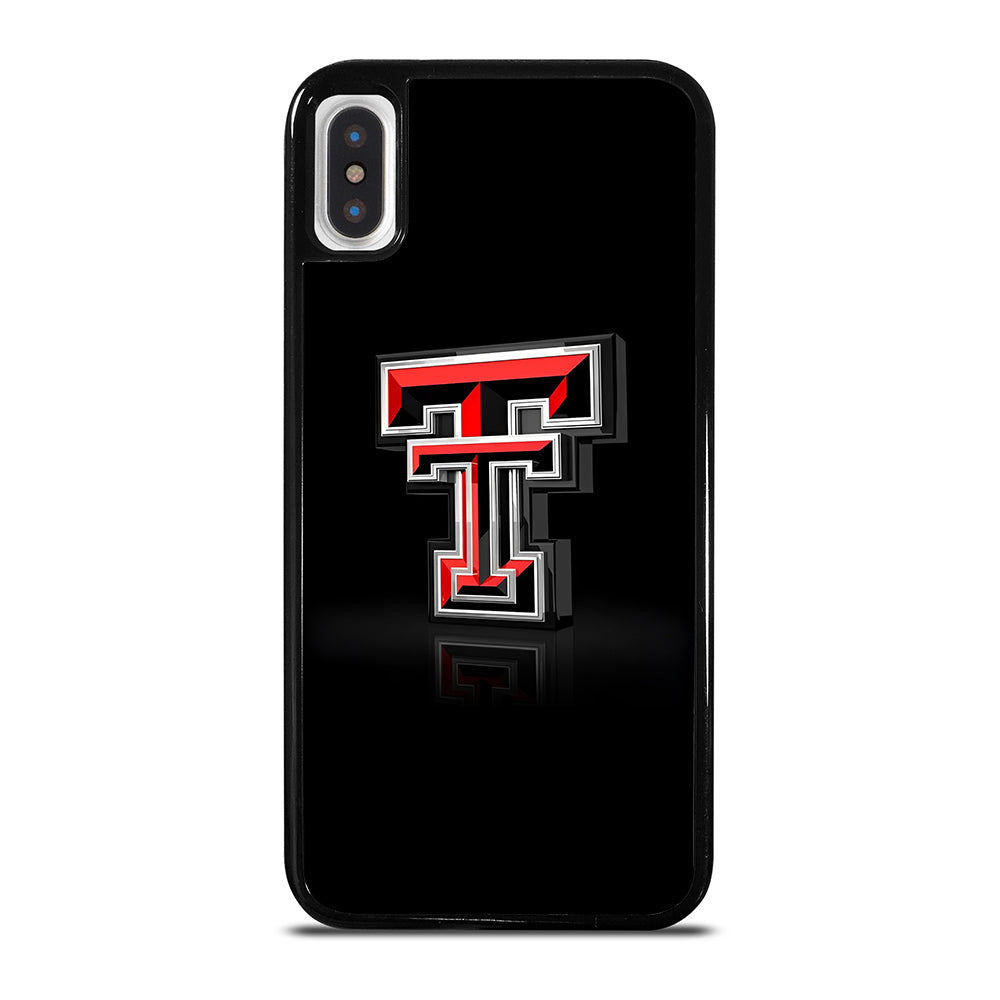 TEXAS TECH FOOTBALL EMBLEM iPhone X / XS Case Cover