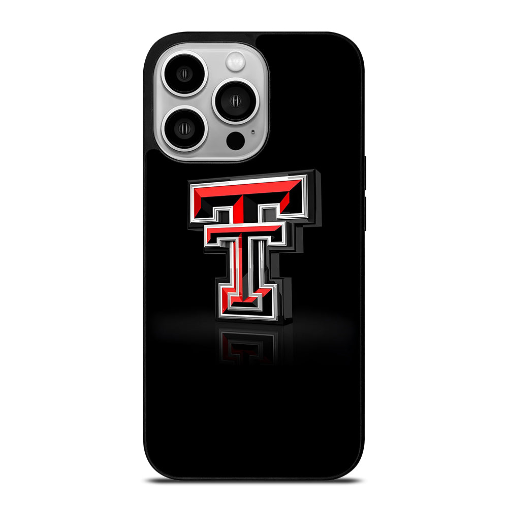 TEXAS TECH FOOTBALL EMBLEM iPhone 14 Pro Case Cover