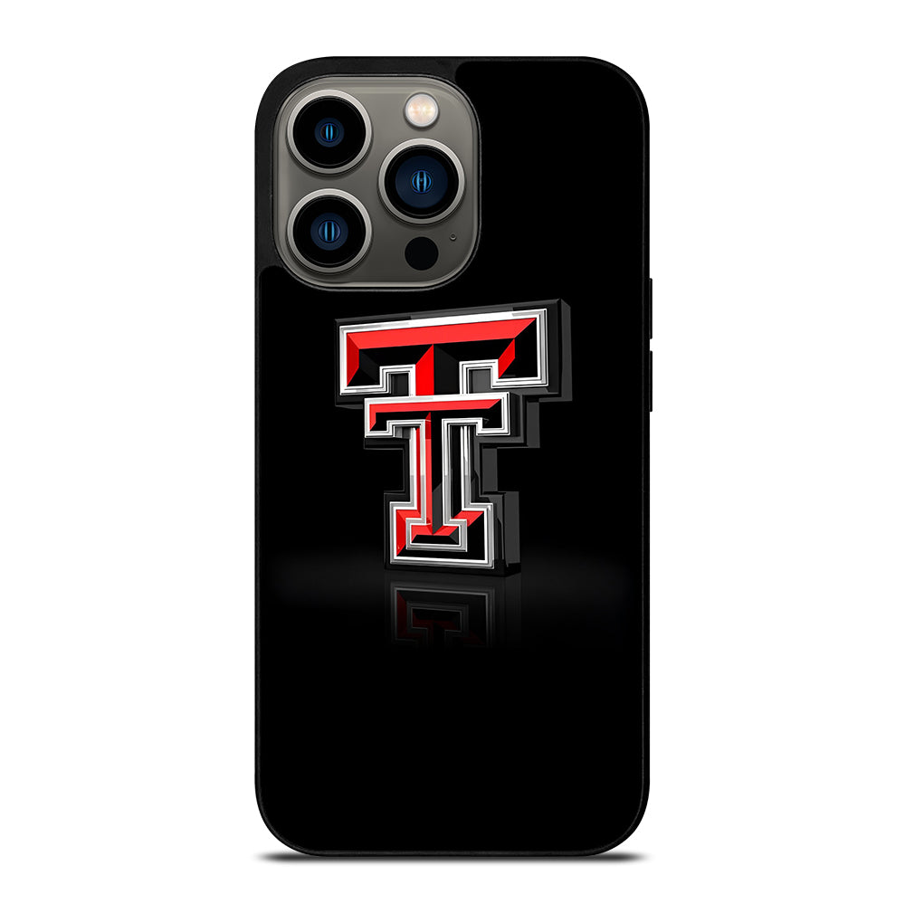 TEXAS TECH FOOTBALL EMBLEM iPhone 13 Pro Case Cover