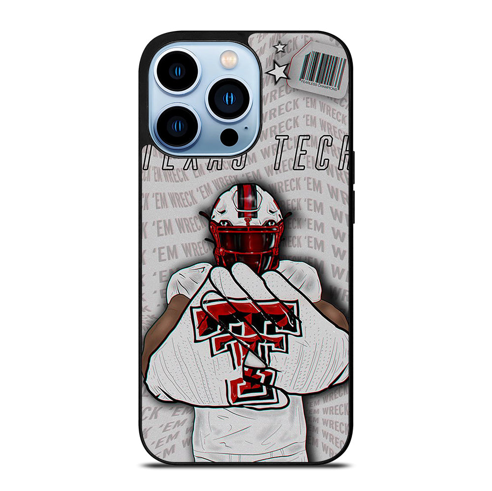 TEXAS TECH FOOTBALL NFL iPhone 13 Pro Max Case Cover