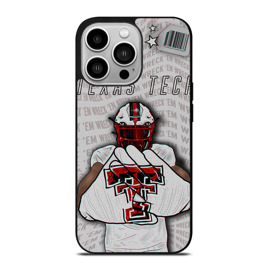 TEXAS TECH FOOTBALL NFL iPhone 14 Pro Case Cover