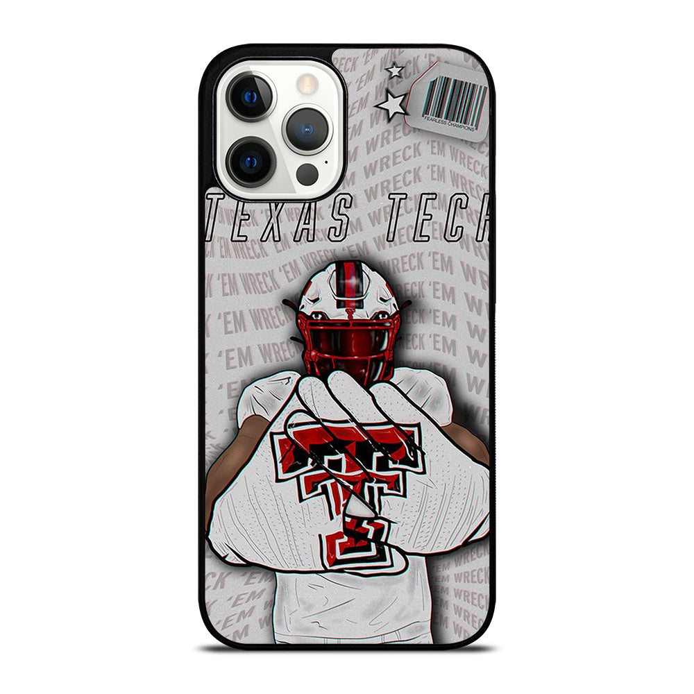 TEXAS TECH FOOTBALL NFL iPhone 12 Pro Max Case Cover