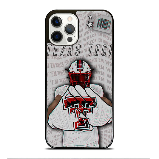 TEXAS TECH FOOTBALL NFL iPhone 12 Pro Case Cover