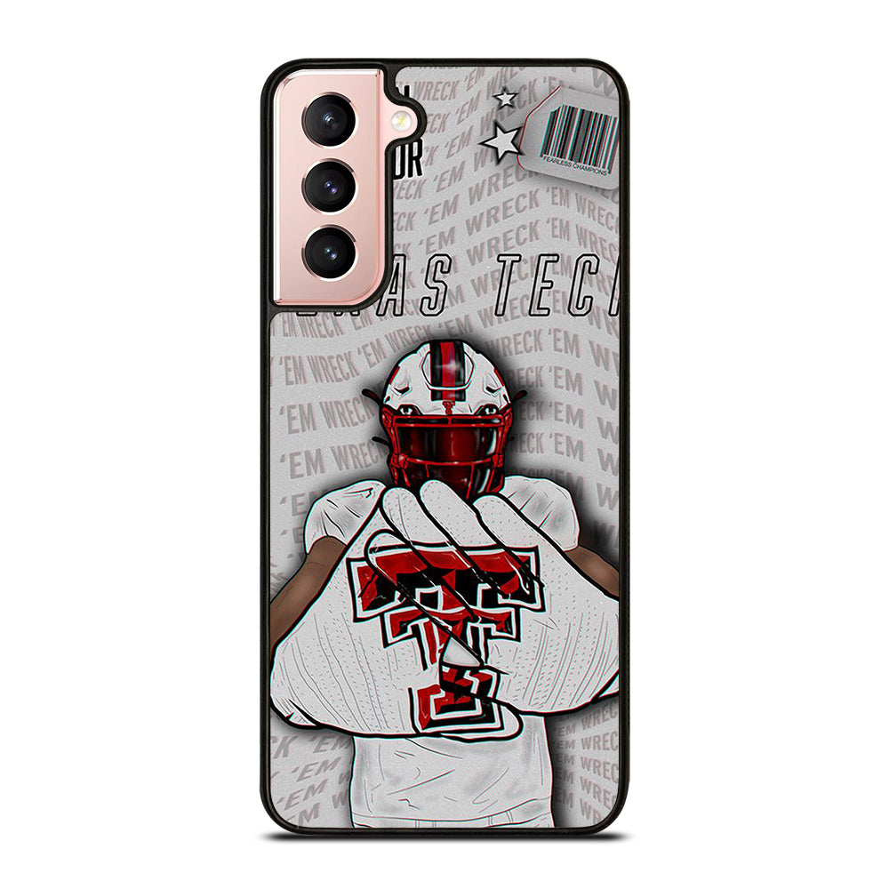 TEXAS TECH FOOTBALL NFL Samsung Galaxy S21 Case Cover
