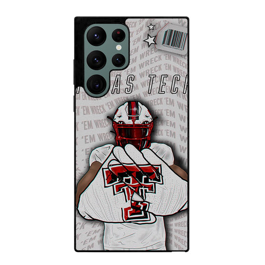 TEXAS TECH FOOTBALL NFL Samsung Galaxy S22 Ultra Case Cover