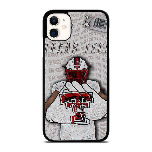 TEXAS TECH FOOTBALL NFL iPhone 11 Case Cover