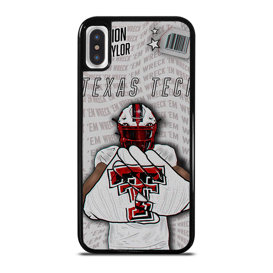 TEXAS TECH FOOTBALL NFL iPhone X / XS Case Cover