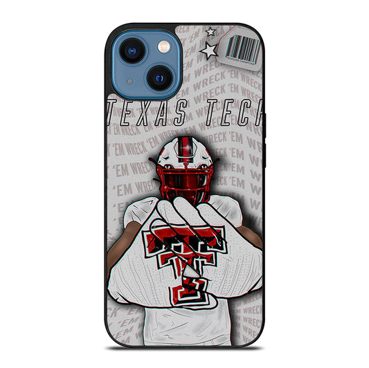 TEXAS TECH FOOTBALL NFL iPhone 14 Case Cover