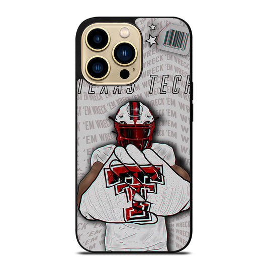 TEXAS TECH FOOTBALL NFL iPhone 14 Pro Max Case Cover