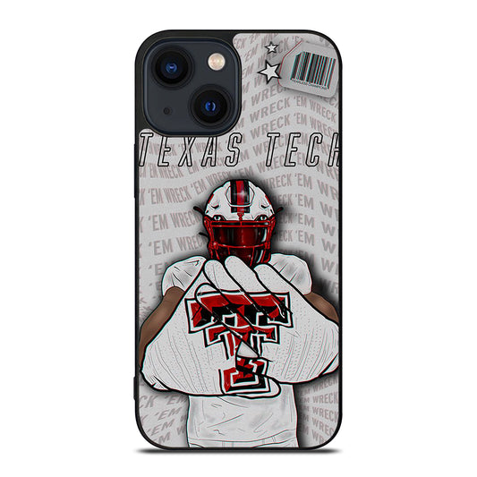 TEXAS TECH FOOTBALL NFL iPhone 14 Plus Case Cover