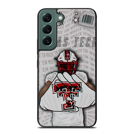 TEXAS TECH FOOTBALL NFL Samsung Galaxy S22 Case Cover