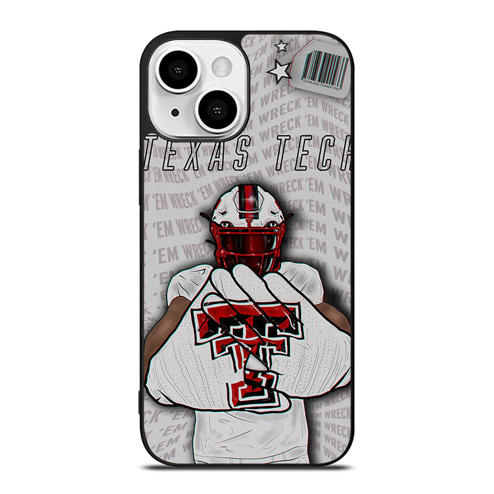 TEXAS TECH FOOTBALL NFL iPhone 13 Mini Case Cover