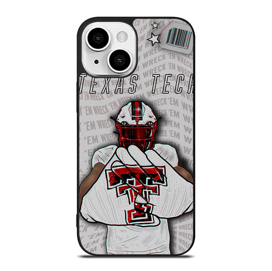TEXAS TECH FOOTBALL NFL iPhone 13 Mini Case Cover