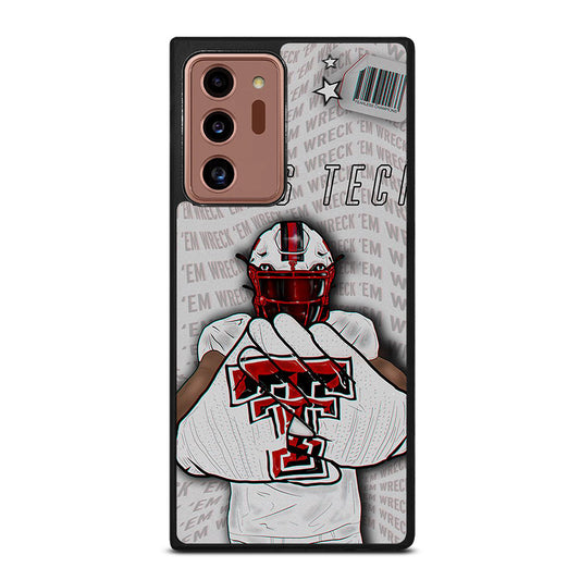 TEXAS TECH FOOTBALL NFL Samsung Galaxy Note 20 Ultra Case Cover