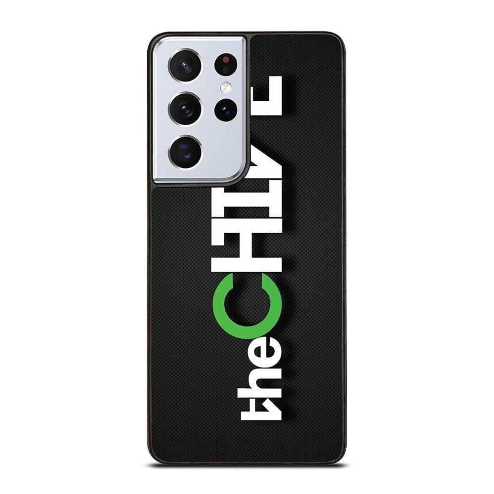 THE CHIVE METAL LOGO Samsung Galaxy S21 Ultra Case Cover