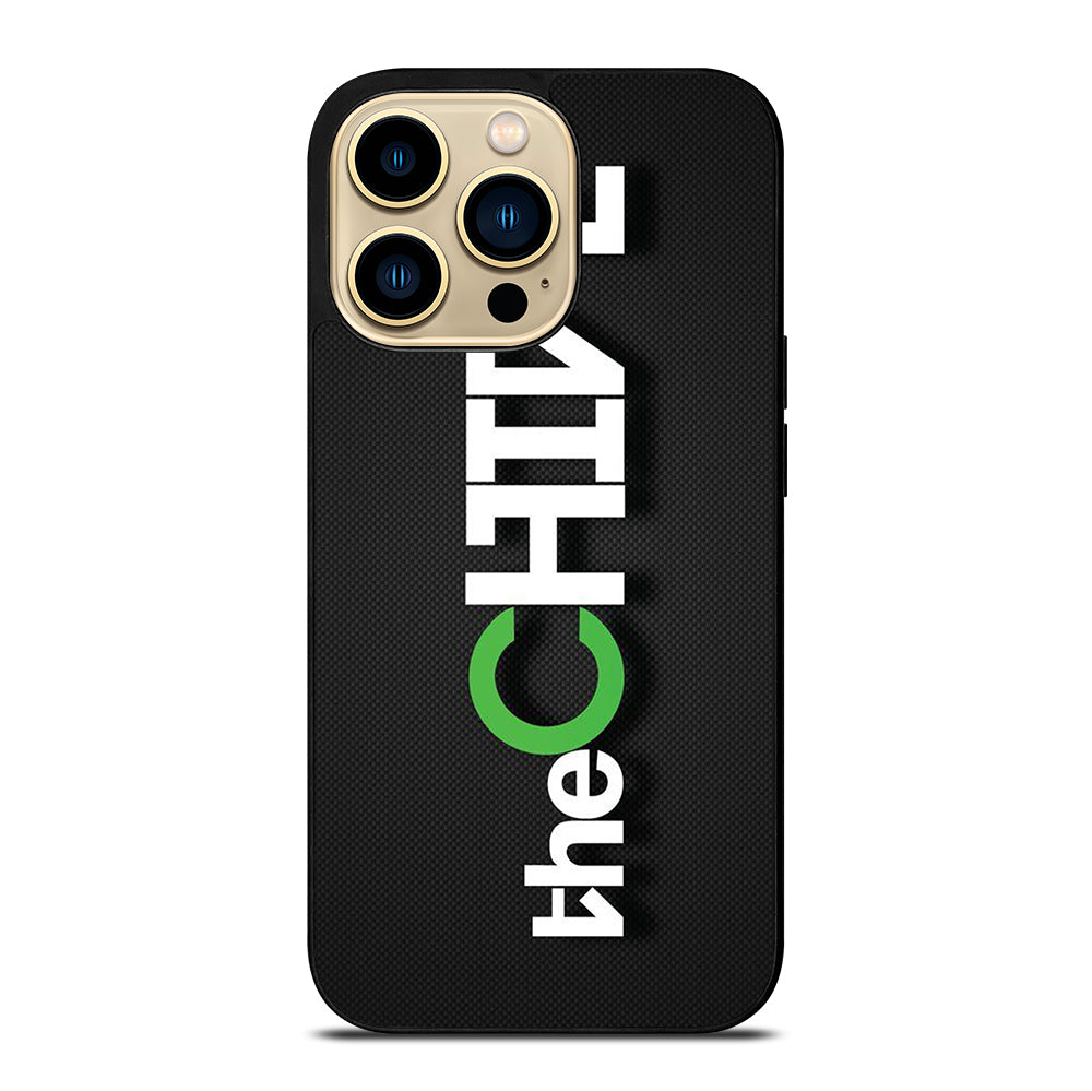 THE CHIVE METAL LOGO iPhone 14 Pro Max Case Cover