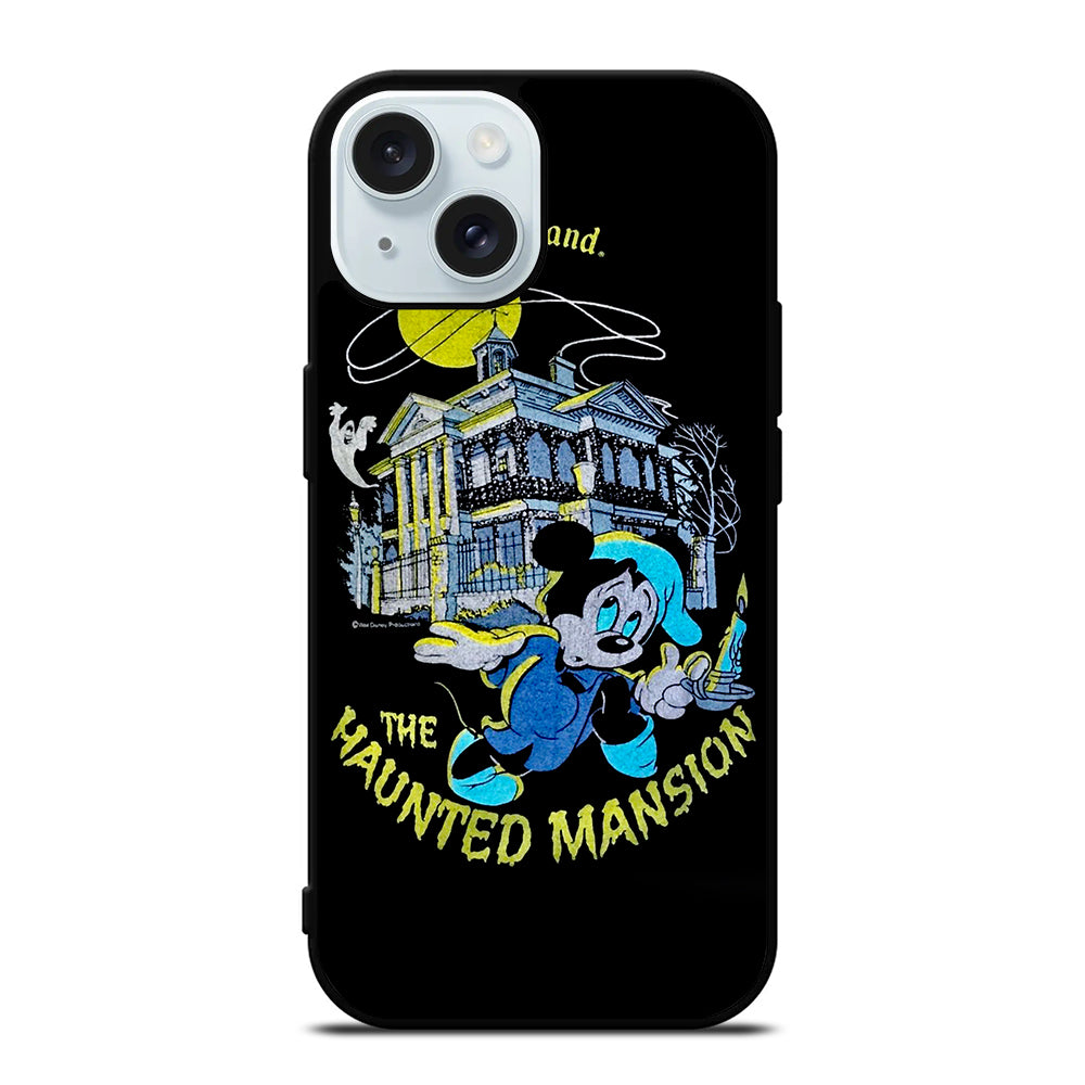 THE HAUNTED MANSION MICKEY MOUSE iPhone 15 Case Cover