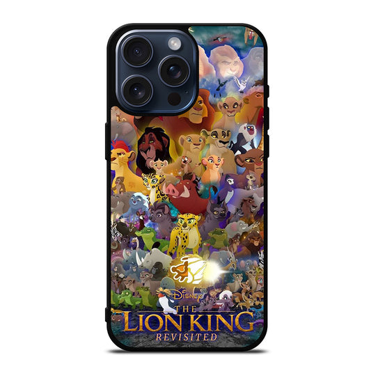 THE LION KING ALL CHARACTER iPhone 15 Pro Max Case Cover