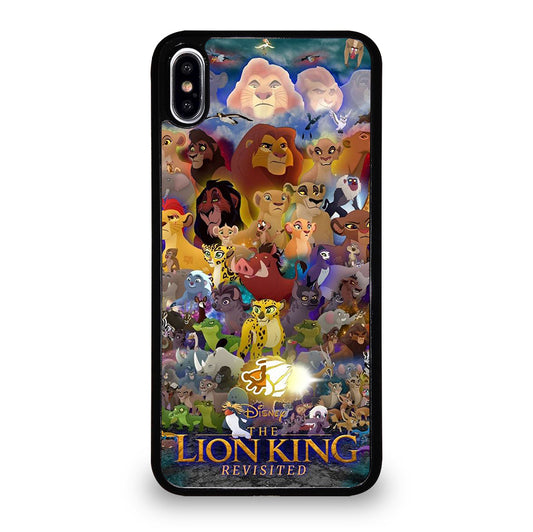 THE LION KING ALL CHARACTER iPhone XS Max Case Cover