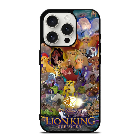 THE LION KING ALL CHARACTER iPhone 15 Pro Case Cover