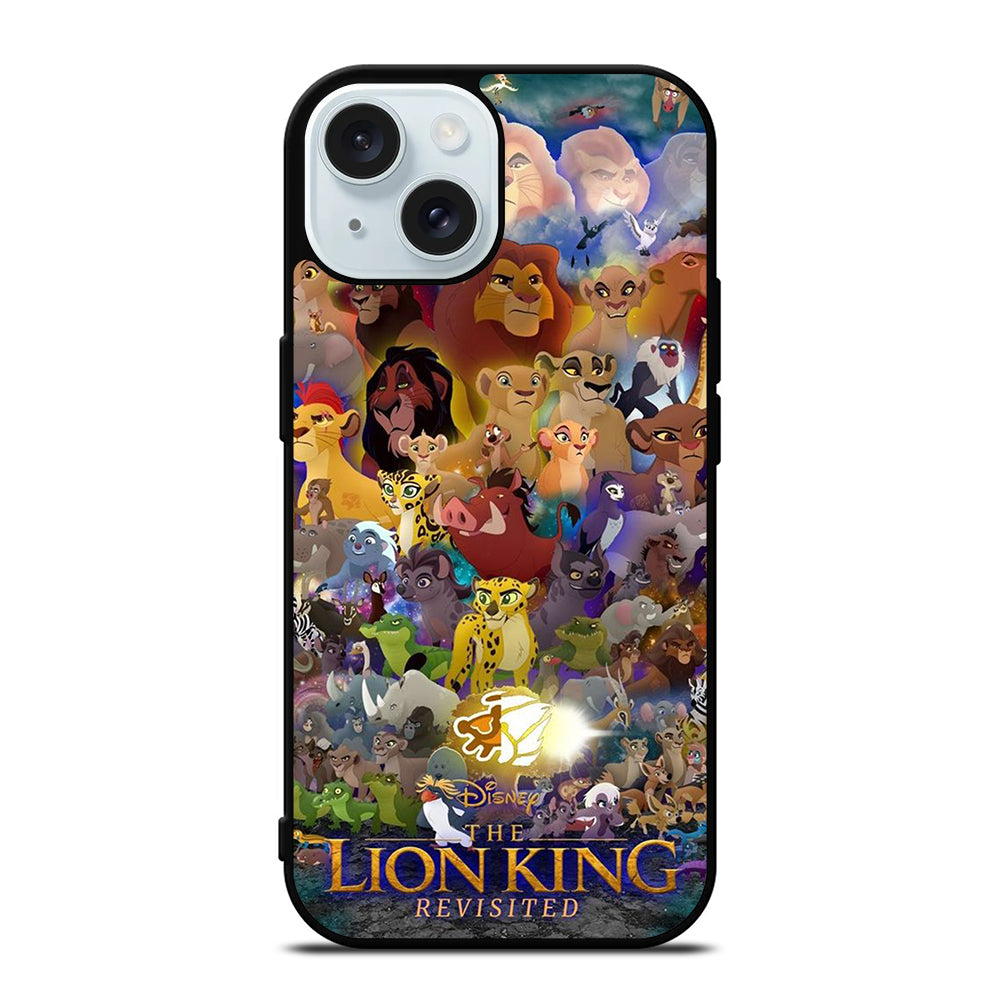 THE LION KING ALL CHARACTER iPhone 15 Case Cover
