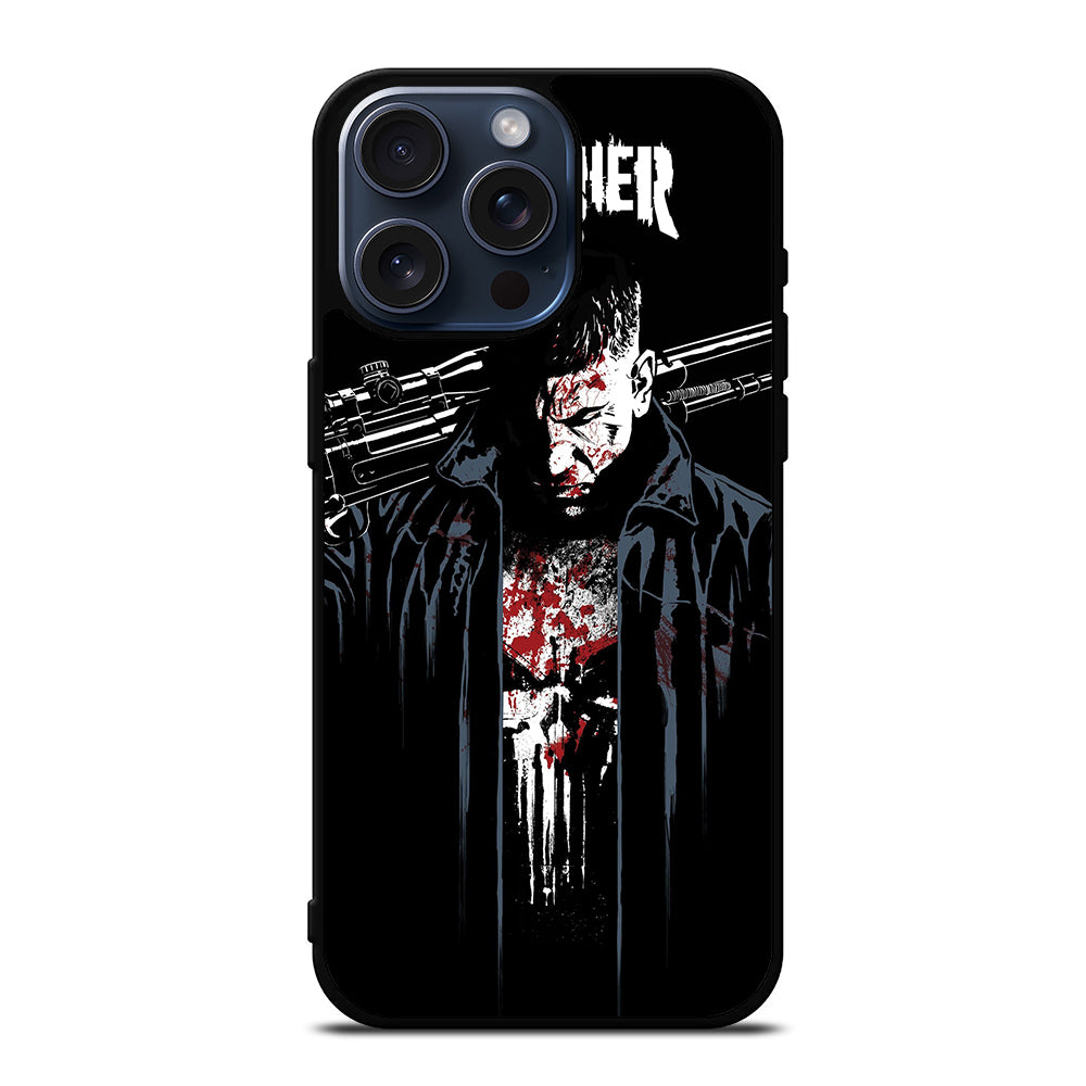 THE PUNISHER MARVEL HERO iPhone 15 Pro Max Case Cover