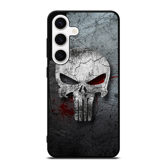 THE PUNISHER MARVEL METAL LOGO Samsung Galaxy S24 Case Cover