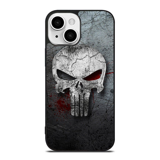 THE PUNISHER MARVEL METAL LOGO iPhone 13 Mini Case Cover