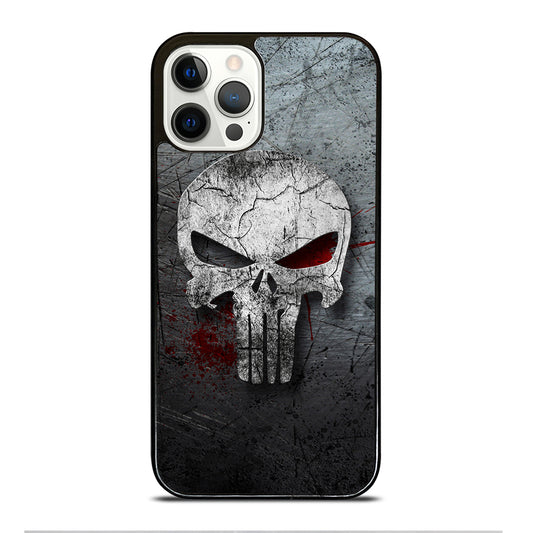 THE PUNISHER MARVEL METAL LOGO iPhone 12 Pro Case Cover