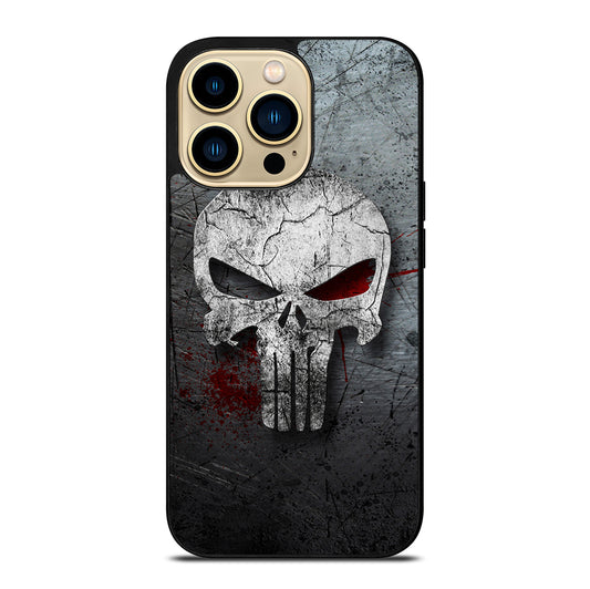 THE PUNISHER MARVEL METAL LOGO iPhone 14 Pro Max Case Cover