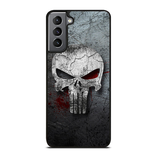 THE PUNISHER MARVEL METAL LOGO Samsung Galaxy S21 Plus Case Cover