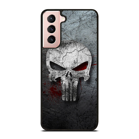 THE PUNISHER MARVEL METAL LOGO Samsung Galaxy S21 Case Cover