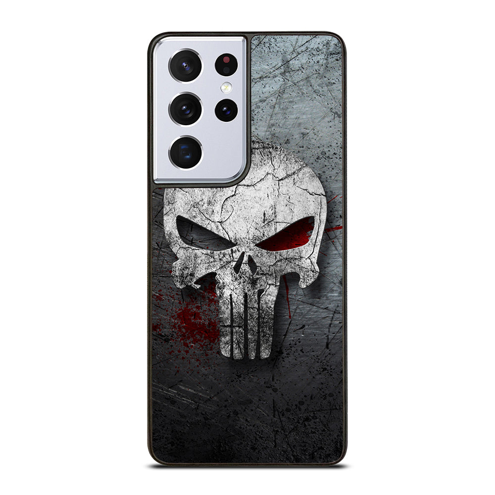 THE PUNISHER MARVEL METAL LOGO Samsung Galaxy S21 Ultra Case Cover