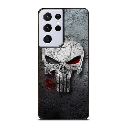 THE PUNISHER MARVEL METAL LOGO Samsung Galaxy S21 Ultra Case Cover
